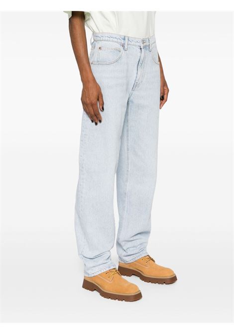 Light blue high-rise tapered jeans Alexander Wang - women ALEXANDER WANG | 4DC3244410453